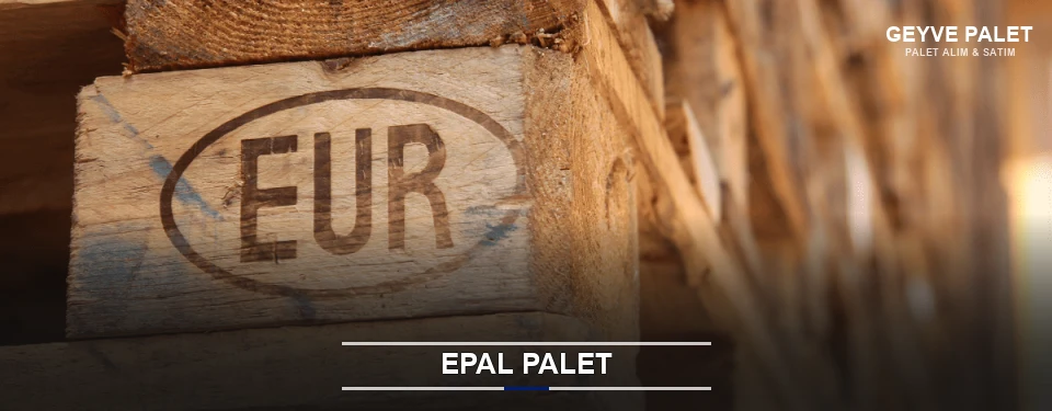 Geyve Orijinal EPAL Palet