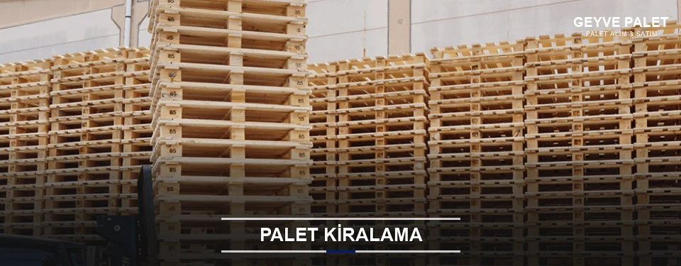 Geyve Aylık Palet Kiralama